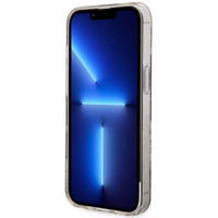 Guess GUHMP14MHCFWSP iPhone 14 Plus 6.7" rožinis/rožinis kietas dėklas Gėlė Magnetinis