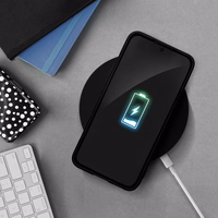 SILIKONINIS dėklas telefonui SAMSUNG A54 5G juodas