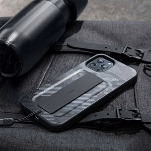 Uniq Heldro dėklas telefonui iPhone 12 Pro Max - juodas kamufliažas