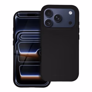 ROAR dėklas telefonui RAINBOW BUMPER skirtas iPhone 15 juodas