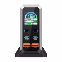 Blitzwolf BW-S31 tinklo įkroviklis 2xUSB-A, 4xUSB-C, PD, 240W