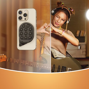 Magnetinis telefono laikiklis su siurbtukais Joyroom JR-ZS418 juodas