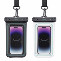 USAMS Vandeniui atsparus dėklas 6.7" IP68 baltas FSD1302 (US-YD013)