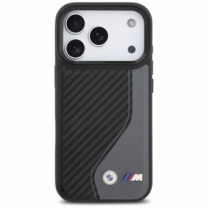 BMW M Carbon Logo Magnetinis dėklas telefonui iPhone 17 Pro - grafitas