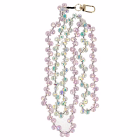 Telefono raištis CMZ-1 Diamond rožinis