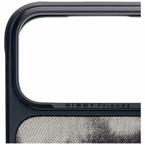 Nimmy Gentle Pets Series Dog MagSafe dėklas iPhone 17 Pro juodas