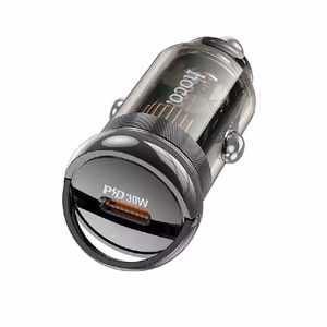 Automobilinis įkroviklis Hoco Z53 30W (USB-C) juodas