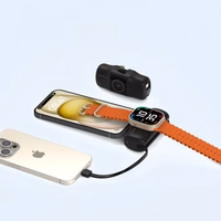 Power Bank Wozinsky "WF16-YLS" juodas (belaidis įkrovimas 15W) + integruota Type-C jungtis