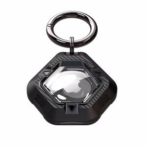 Tech-Protect Defense dėklas Apple AirTag 1/2 - juoda