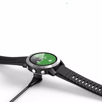 Kabelis Reach USB-A to Garmin Watch 1.0m juodas