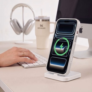 Tech-Protect MagPrime MagSafe CC dėklas, skirtas iPhone 18 Pro Max / 17 Pro Max, matinis pilkas