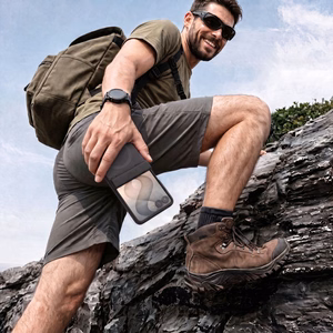 Tech-Protect Kevlar Aura dėklas, skirtas Samsung Galaxy Z Flip 8, suderinamas su MagSafe – juodas