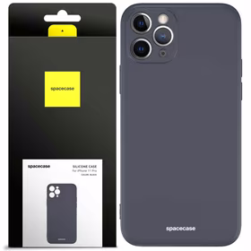Spacecase silikoninis dėklas iPhone 11 Pro juodas