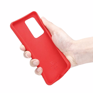 Crong Color Cover dėklas, skirtas Huawei P40 Pro, raudonas