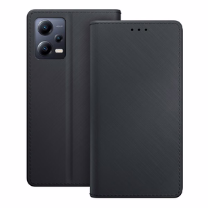 3mk Wallet Case for Xiaomi Redmi Note 12 5G - black