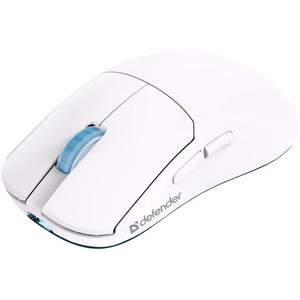 Belaidė pelė DEFENDER FAME GM-516 RF+BT 10000DPI 6P balta