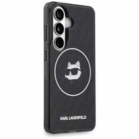 Karl Lagerfeld IML Repeated Choupette MagSafe Dėklas for Samsung Galaxy S26 - juodas