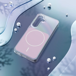 Etteri Hidden Pearl dėklas Samsung Galaxy S25 rožinis