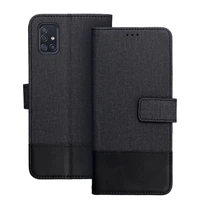GOMMA knygos tipo dėklas telefonui SAMSUNG A51 juodas