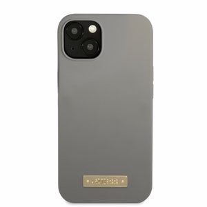 Dėklas telefonui iPhone 13 mini 5.4 - pilkas Silikoninė Logo plokštelė MagSafe