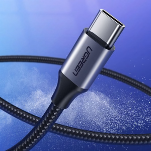 Ugreen US288 60125 USB-A / USB-C QC 3.0 3A 0.5m laidas - pilkas