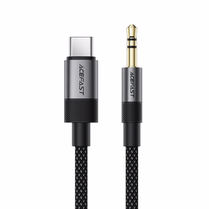 Acefast J11 USB-C į 3.5mm mini jack laidas 1m - juodas