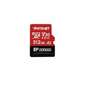 Patriot Memory EP DDR200 flash atmintis 512GB MicroSDXC 160/120 MB/s (PEF512GEP33MCX)