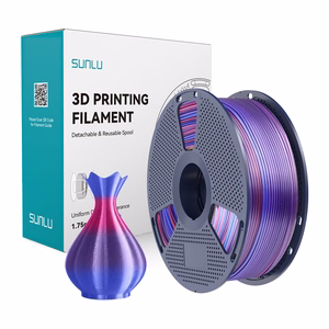 Sunlu PLA+ Silk filamentas (vaivorykštė 02)