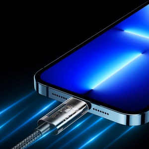 USB laidas Joyroom S-UL012A20 mėlynas Lightning 200cm (iki 20W)