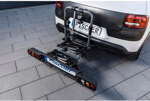 Fischer ProlineEvo 2 – automobilinis laikiklis 2 dviračiams, didžiausia apkrova 60 kg