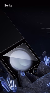 "Benks" grūdintas stiklas "Warrior HD", skirtas "Samsung Galaxy Z Flip 6", juodos spalvos