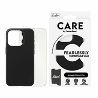 CARE by PanzerGlass stilingas dėklas telefonui iPhone 15 Pro - juodas