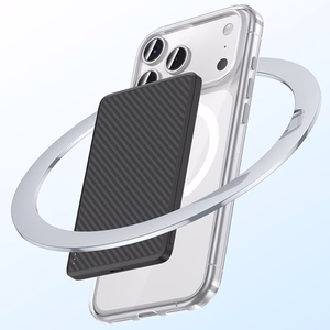 Benks magnetinis skaidrus dėklas telefonui Iphone 17 Pro Max (su fotoaparato valdymo mygtuku)