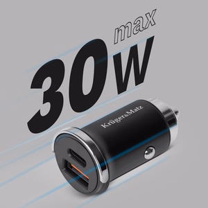 Kruger&Matz 30 W automobilinis įkroviklis