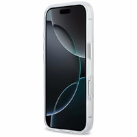 Karl Lagerfeld Karl & Choupette Back MagSafe Dėklas for iPhone 17 Pro - Clear