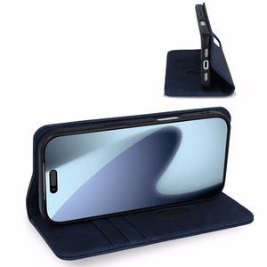Wonder Smart dėklas iPhone 17 Pro tamsiai mėlynas