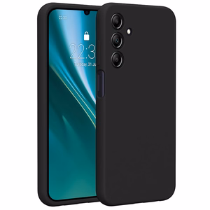 Etteri silikoninis dėklas telefonui Samsung Galaxy A25 5G (global) juodas