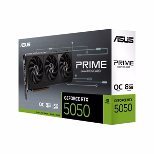 ASUS Prime -RTX5050-O8G NVIDIA GeForce RTX 5050 8 GB GDDR6 Vaizdo plokštė