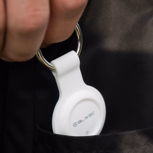 Blavec BTG-01 Bluetooth tracker for Apple and Android (BTBTG01-W), white