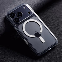 Dėklas for Samsung S26 PLUS Forcell F-Protect Clear Hybrid Premium suderinamas su MagSafe skaidrus