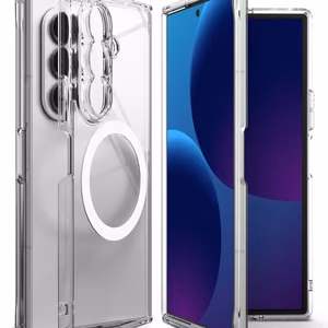 Ringke Fusion Magnetic MagSafe dėklas Samsung Galaxy Z Fold 8 Ultra, skaidrus