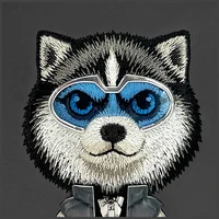 Nimmy Cool&Cute 2.0 vilko dėklas telefonui iPhone 17 Pro Max - juodas