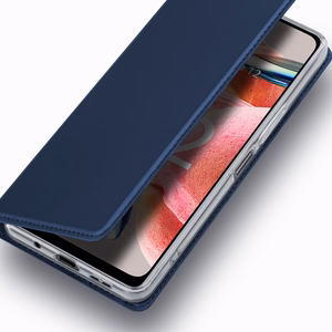 Dux Ducis Skin Pro чехол для Xiaomi Redmi Note 12 флип карточный кошелёк подставка синий