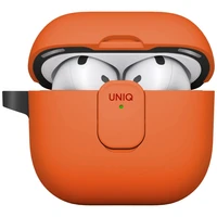 Uniq Clyde Lock dėklas AirPods 4 - oranžinis