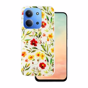 Glow Glam dėklas telefonui Xiaomi Redmi 15 4G EU / 15 5G EU (171,08 x 82,05 x 8,55) baltas
