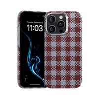 Benks magnetinis Armor Vichy Kevlar dėklas (RF66) iPhone 16 Pro Max raudonas