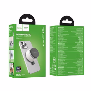 Speaker bluetooth 3W 3h Hoco with built-in magnet block HC43 white