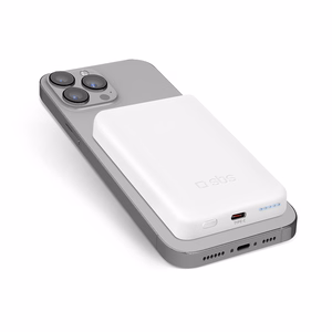 Išorinė baterija SBS TEBB5000MAG1CW 5000 mAh USB-C, suderinama su MagSafe - balta