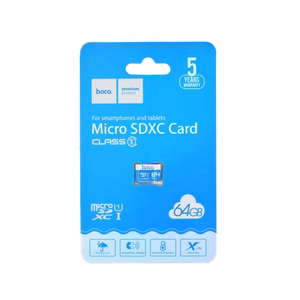 HOCO atminties kortelė microSD 64GB klasė 10