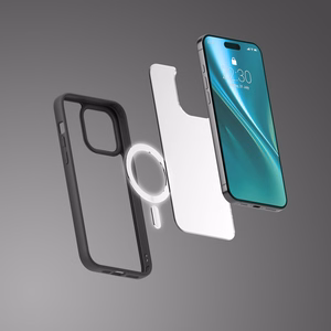 Etteri matinis Mag dėklas telefonui iPhone 15 Pro 6,1 (m) - juodas (m)